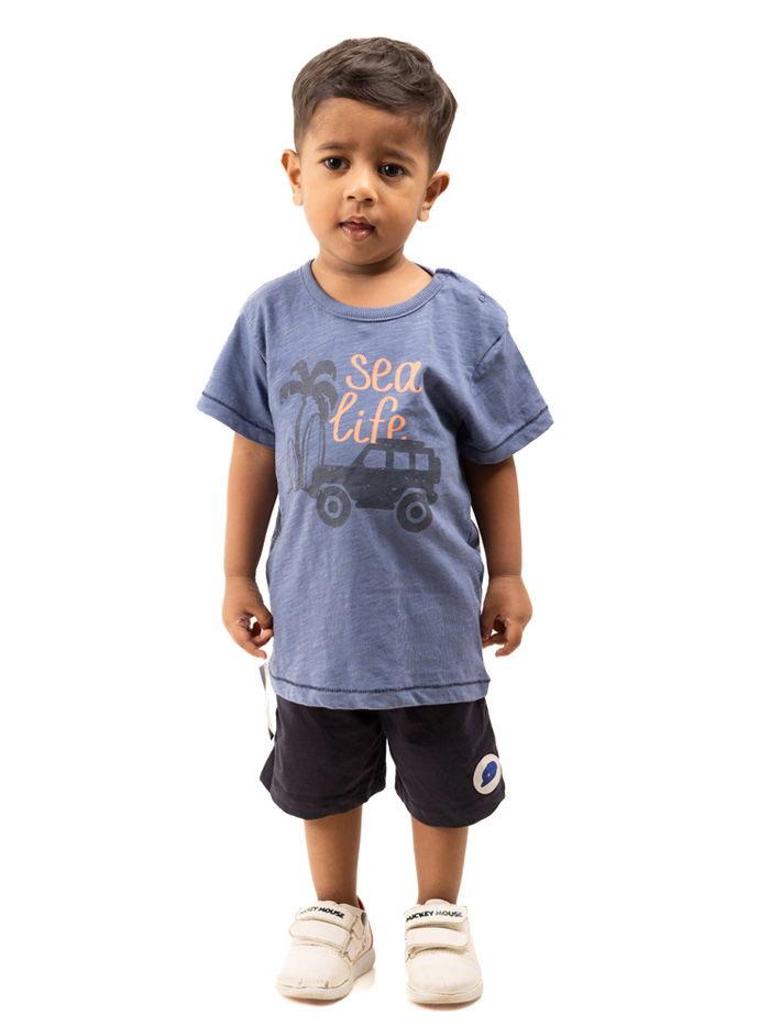 BOY'S CREW NECK T-SHIRT